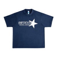 Navy ROCK STAR Urban Heavy Tee - linhVisuals