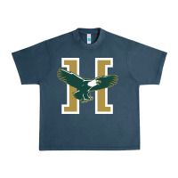Midnight Navy husson  eagles Urban Heavy Tee - linhVisuals