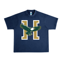 Navy husson  eagles Urban Heavy Tee - linhVisuals