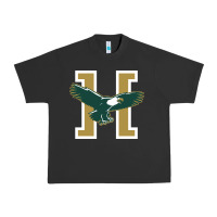 Pigment Black husson  eagles Urban Heavy Tee - linhVisuals