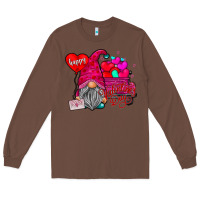 Chestnut happy valentines day Long Sleeve Tee - SublimationCraftShop