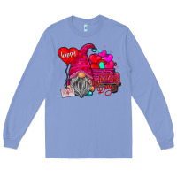 Colony Blue happy valentines day Long Sleeve Tee - SublimationCraftShop