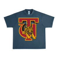 Midnight Navy tuskegee merch, golden, tigers Urban Heavy Tee - linhVisuals