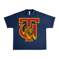 Navy tuskegee merch, golden, tigers Urban Heavy Tee - linhVisuals