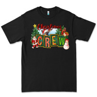 Black Christmas Crew Premium Tee - FaDigitalArtStudio