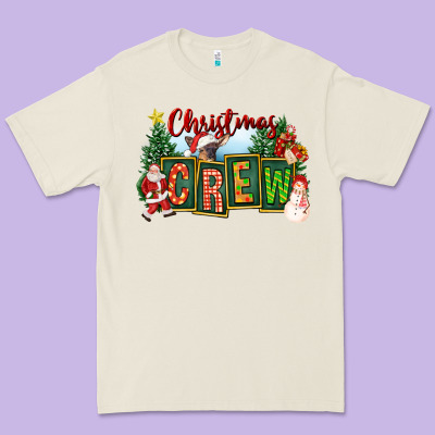Christmas Crew Premium Tee Designed By Fadigitalartstudio
