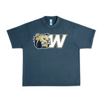 Midnight Navy wingate merch, bulldogs Urban Heavy Tee - linhVisuals