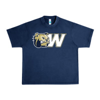 Navy wingate merch, bulldogs Urban Heavy Tee - linhVisuals
