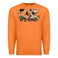 Carrot oklahoma state cowhide serape cactus Premium Sweatshirt - RanaPortraitStore