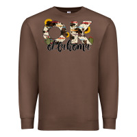 Chestnut oklahoma state cowhide serape cactus Premium Sweatshirt - RanaPortraitStore