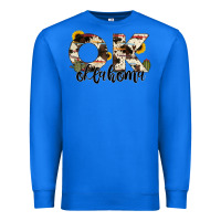 True Royal oklahoma state cowhide serape cactus Premium Sweatshirt - RanaPortraitStore