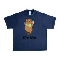 Navy gus gus t-shirt Urban Heavy Tee - linhVisuals