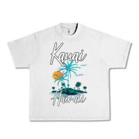 Lunar Rock family vacation retro sunset hawaii kauai t shirt Urban Heavy Tee - linhVisuals