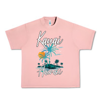 Salmon family vacation retro sunset hawaii kauai t shirt Urban Heavy Tee - linhVisuals