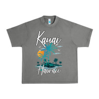 Family Vacation Retro Sunset Hawaii Kauai T Shirt Urban Heavy Tee | Teevron