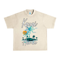 Sandshell family vacation retro sunset hawaii kauai t shirt Urban Heavy Tee - linhVisuals
