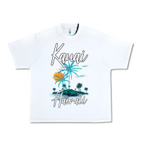 White family vacation retro sunset hawaii kauai t shirt Urban Heavy Tee - linhVisuals