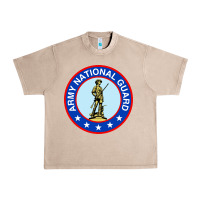 French Oak army national guard Urban Heavy Tee - linhVisuals