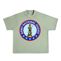 Oil Green army national guard Urban Heavy Tee - linhVisuals