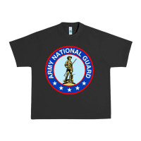 Pigment Black army national guard Urban Heavy Tee - linhVisuals