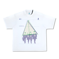 White Alt-j Urban Heavy Tee - linhVisuals