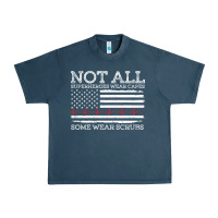 Midnight Navy nurses not all superheroes wear caps some wear scrubs nurse supportive Urban Heavy Tee - linhVisuals
