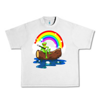 Lunar Rock the rainbow connection Urban Heavy Tee - linhVisuals