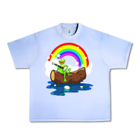 Grape Ice the rainbow connection Urban Heavy Tee - linhVisuals