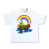 White the rainbow connection Urban Heavy Tee - linhVisuals