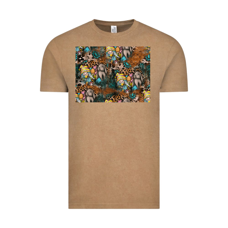 Easter Pattern Vintage Tee by CowhideDigitalArt | Teevron