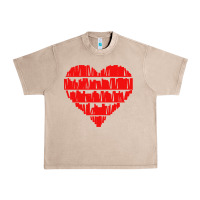 French Oak book lover Urban Heavy Tee - linhVisuals