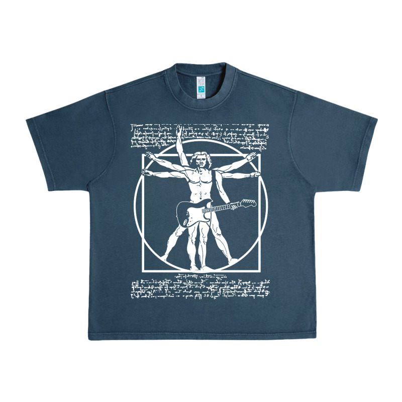 Man Playing The Guitar Urban Heavy Tee by linhVisuals | Teevron