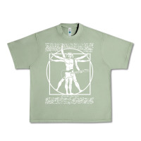 Oil Green man playing the guitar Urban Heavy Tee - linhVisuals