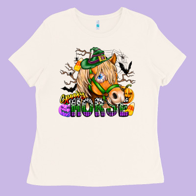 Spooky Horse Ladies Tee Designed By Cowhidedigitalart