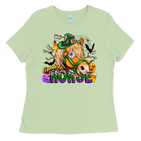 Matcha spooky horse Ladies Tee - CowhideDigitalArt