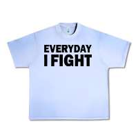 Grape Ice everyday i fight Urban Heavy Tee - linhVisuals