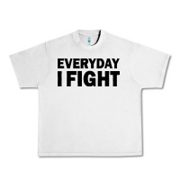 Lunar Rock everyday i fight Urban Heavy Tee - linhVisuals
