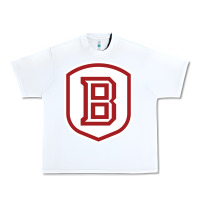White Bradley University Athletics Urban Heavy Tee - linhVisuals