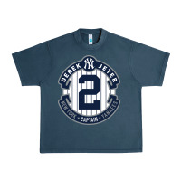 Midnight Navy derek jeter Urban Heavy Tee - linhVisuals