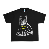Black catman tshirt Urban Heavy Tee - linhVisuals
