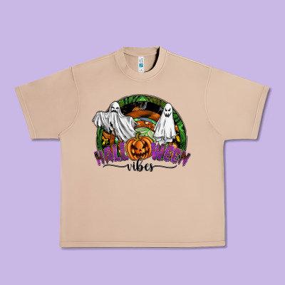 Halloween Vibes Urban Heavy Tee Designed By Sublimationcraftshop