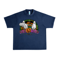 Navy halloween vibes Urban Heavy Tee - SublimationCraftShop