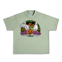 Oil Green halloween vibes Urban Heavy Tee - SublimationCraftShop
