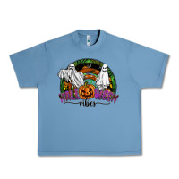 Pebble Blue halloween vibes Urban Heavy Tee - SublimationCraftShop