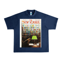 Navy the new yorker 1973 Urban Heavy Tee - linhVisuals