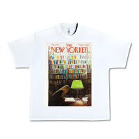 White the new yorker 1973 Urban Heavy Tee - linhVisuals