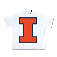 White Illinois fighting illini, University of Illinois, UIUC, Geari Urban Heavy Tee - linhVisuals
