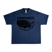 Navy bridges death stranding Urban Heavy Tee - linhVisuals