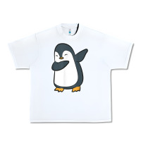 White penguin dabbing funny Urban Heavy Tee - linhVisuals
