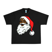 Black black santa claus christmas Urban Heavy Tee - linhVisuals